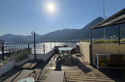 Cobertura triplex à venda com 3 quartos e vista livre para a lagoa rodrigo de freitas