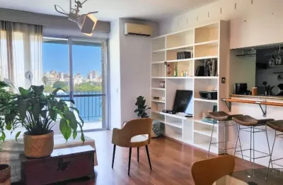 Apartamento vista lagoa e com 2 dormitórios à venda em  ipanema