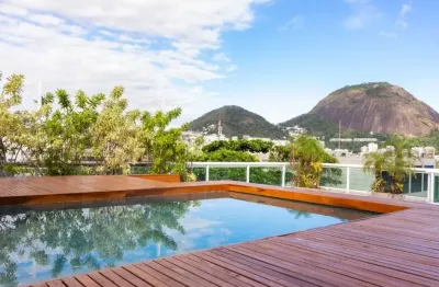 Cobertura/penthouse com 5 suítes à venda no jardim botânico