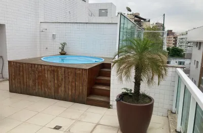 Coberturas a venda freguesia jacarepagua, 186m2, versailles residencial jacarepagua