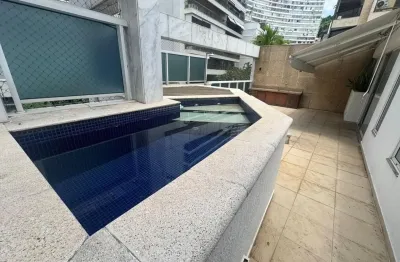 Cobertura para vender no leblon, 176m2, 3 quartos 2 suites, 3 vagas