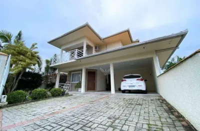 Residência de alto padrão mobiliado - bairro rio morto, indaial/sc