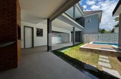 Casa de luxo no recreio dos bandeirantes: 4 quartos, 4 suítes, 2 salas, 6 banheiros, 3 vagas e 480m². venha conferir!