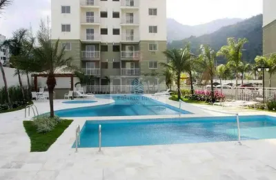 Apartamento à venda no rio de janeiro-rj, bairro camorim: 2 quartos, 1 sala, 1 banheiro, 1 vaga de garagem!