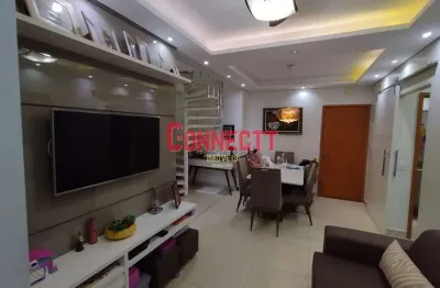 Apartamento cobertura com 3 quartos à venda, 126 m² por r$ 495.000 - ipiranga - ribeirão preto/sp