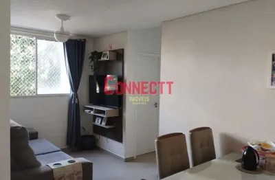 Apartamento com 2 dormitórios à venda, 47 m² por r$ 202.000,00 - parque são sebastião - ribeirão pr