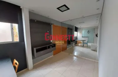 Apartamento com 2 dormitórios à venda, 45 m² por r$ 237.000 - jardim manoel penna - ribeirão preto/