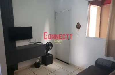 Apartamento com 2 dormitórios à venda, 42 m² por r$ 265.000 - recreio das acácias - ribeirão preto/