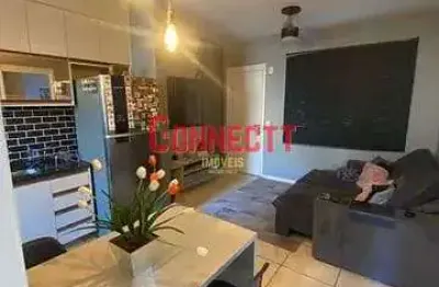 Apartamento com 2 dormitórios à venda, 48 m² por r$ 205.000 - jardim interlagos - ribeirão preto/sp