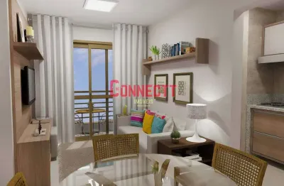 Apartamento à venda, 47 m² por r$ 390.000,00 - ipiranga - ribeirão preto/sp