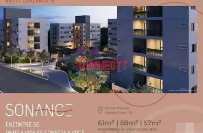Apartamento à venda, 58 m² por r$ 300.000,00 - bonfim paulista - ribeirão preto/sp