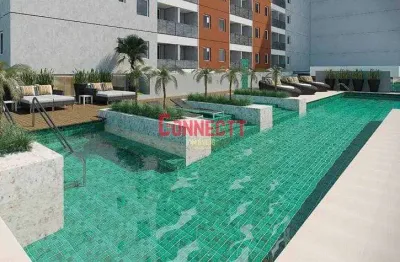 Apartamento à venda, 37 m² por r$ 240.000,00 - parque industrial lagoinha - ribeirão preto/sp