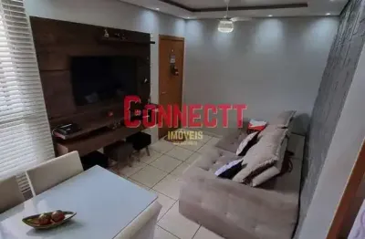 Apartamento mobiliado de 2 quartos 1 vaga de garagem no bairro residencial jetiquitiba.