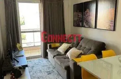 Apartamento com 1 dormitório à venda, 47 m² por r$ 325.000 - nova aliança - ribeirão preto/sp