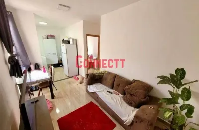 Apartamento com 2 dormitórios à venda, 45 m² por r$ 160.000 - jardim ouro branco - ribeirão preto/s
