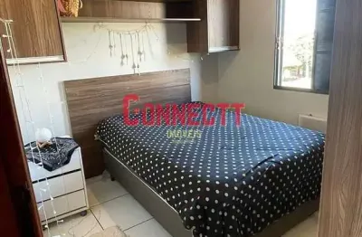 Apartamento com 2 dormitórios, sala, cozinha, banheiro e área de serviço, todo mobiliado à venda po