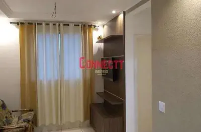 Apartamento à venda, 48 m² por r$ 150.000,00 - parque são sebastião - ribeirão preto/sp