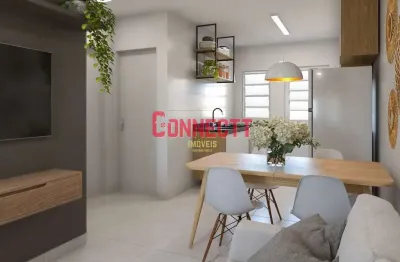 Casa com 2 dormitórios à venda, 58 m² por r$ 285.000,00 - parque das gaivotas  - ribeirão preto/sp