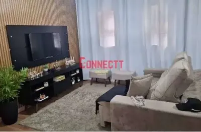 Casa com 3 dormitórios à venda, 150 m² por r$ 355.000,00 - jardim florestan fernandes - ribeirão pr