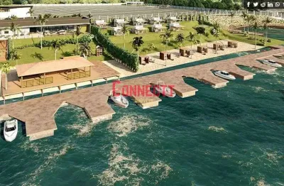 Terreno de esquina de 412m² no condominio rio sol em rifaina.