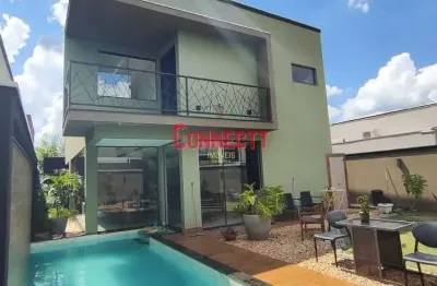 Casa sobrado com 3 suites piscina  e 4 vagas  no condomínio villa de  san francesco.