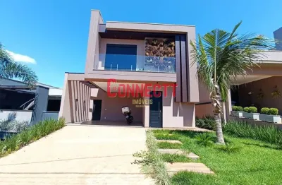 Casa sobrado com 3 suites 4 vagas no condomínio buona  vita ribeirão