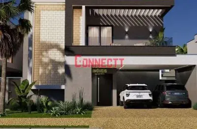 Sobrado com 4 dormitórios à venda, 308 m² por r$ 2.925.000 - vila do golf - ribeirão preto/sp