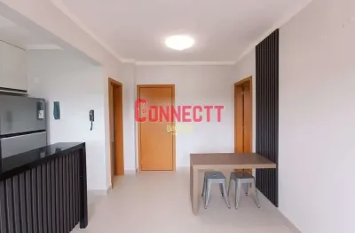 Apartamento com 1 dormitório para alugar, 44 m² por r$ 2.965,00/mês - jardim recreio - ribeirão pre