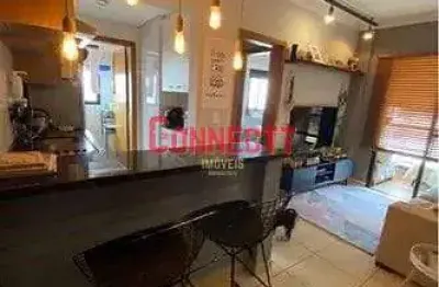Apartamento com 1 dormitório para alugar, 38 m² por r$ 2.745,00/mês - jardim palma travassos - ribe