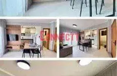 Apartamento mobiliado de 1 suite 1 vaga no bairro  jardim recreio.