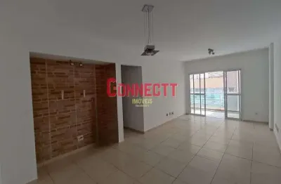 Apartamento com 3 dormitórios para alugar, 119 m²- jardim botânico - ribeirão preto/sp
