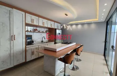 Casa com 3 dormitórios para alugar, 144 m² por r$ 4.627,00/mês - parque das andorinhas - ribeirão p