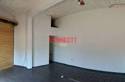 Salão para alugar, 40 m² por r$ 810,00/mês - vila albertina - ribeirão preto/sp