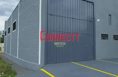 Galpão para alugar, 203 m² por r$ 3.500,00/mês - jardim jóquei clube - ribeirão preto/sp