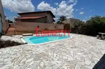 Chácara com 5 dormitórios à venda, 1500 m² por r$ 950.000,00 - condomínio portal dos ipês - ribeirã