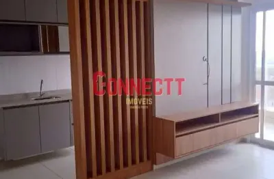 Apartamento com 2 dormitórios para alugar, 75 m² por r$ 3.100,00/mês - bonfim paulista - ribeirão p