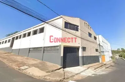Galpão para alugar, 1593 m² por r$ 17.000,00/mês - vila mariana - ribeirão preto/sp
