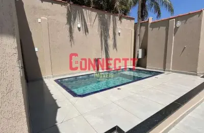 Casa de 3 quartos sendo 2 suites com 6 vagas e piscina no bairro candido portinari.