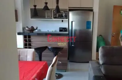 Apartamento de 2 quartos sendo 1 suite 2 vagas no bairro ribeirânia próximo a unaerp.