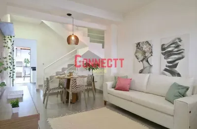 Casa sobrado mobiliada em condominio no bairro planalto verde.