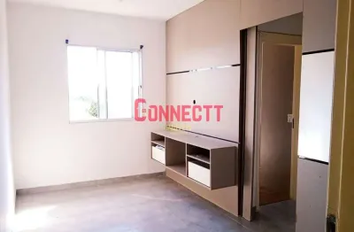 Apartamento com 2 dormitórios para alugar, 50 m² - residencial das américas - ribeirão preto/sp