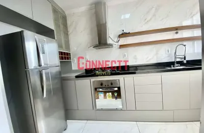 Apartamento para locação 2 quartos, 1 vaga, 46m², jardim paulistano, ribeirão preto - sp | pq. revi