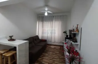 Apartamento com 50m2,  1 dormitório , próximo a praia no bairro do  embaré - imperdível