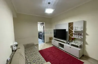 Apartamento com 1 quarto no centro de ocian na praia grande, 50 m²