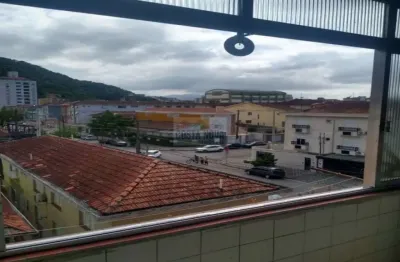 Apartamento a venda com 2 quartos, 1 banheiro, 1 sala, bairro marapé em santos