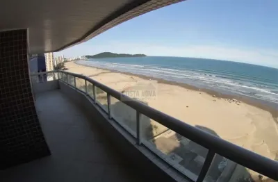 Apartamento à venda de 174 m² - 3 suítes - frente  mar - aviação - praia grande - sp.