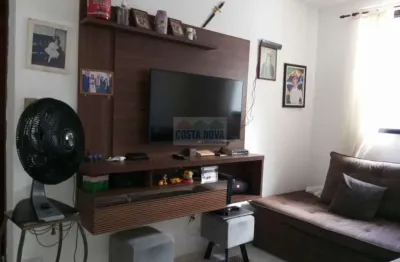 Apartamento com 54 m², 2 quartos, 1 banheiro, 1 vaga e 1 deposito, canto do forte