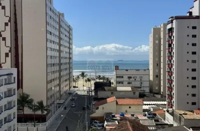 Apartamento de 109 m², 3 suítes, vista mar, 2 vagas, lazer completo, guilhermina - praia grande