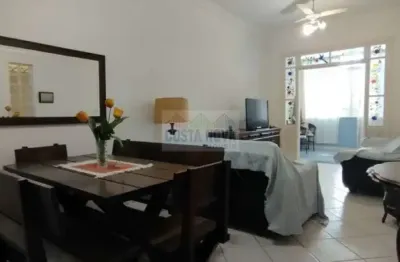 Apartamento de 118m² com 3 dormitórios, 2 banheiros e 1 vaga na aparecida em santos
