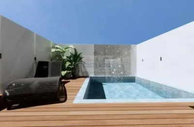 Casa alta duplex a venda! 3 quartos e duas suítes, 215 m2, área de lazer e 2 vagas de garagem.